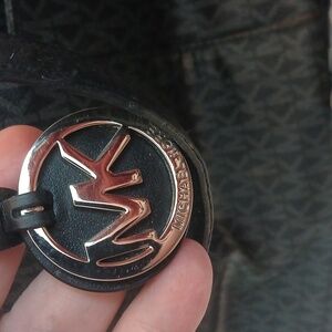 Michael Kors Dark Gray Signature Tote